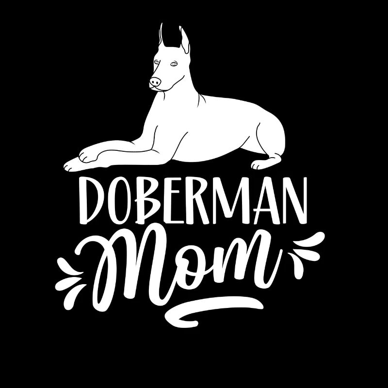 Doberman Mama Mädchen Hunde Dobermänner Dobermann