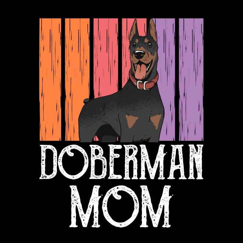 Dobermann Mama Mädchen Hunde Dobermänner Doberman
