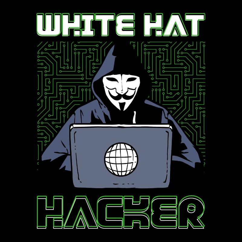 White Hat Hacker Hacking Programming Dark Net