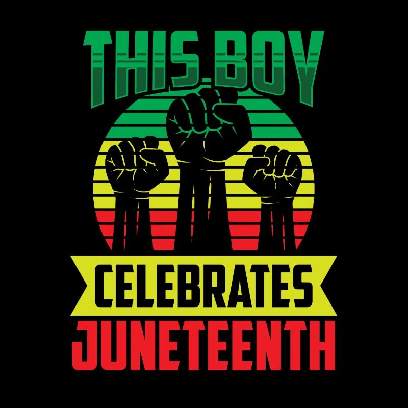Ce garçon célèbre le Juneteenth 1865 Black