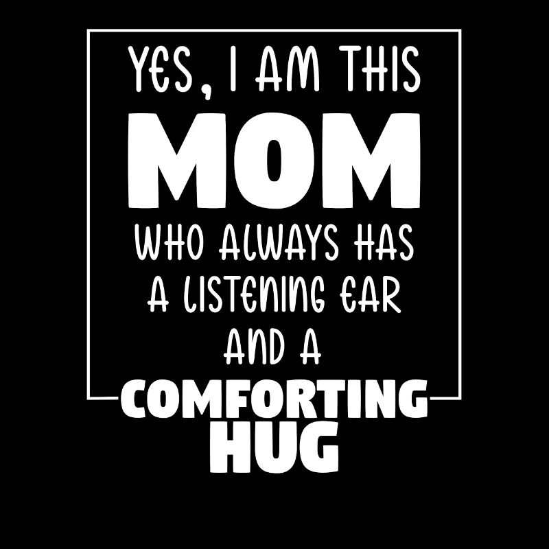 I Am This Mom A Listening Ear Muttertag Geschenk