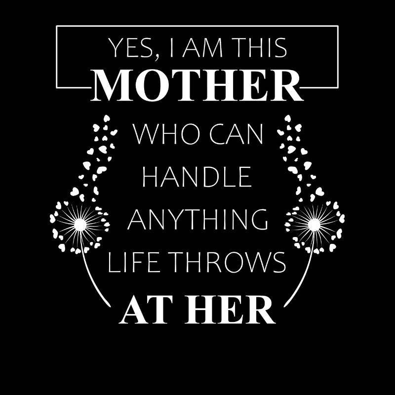 I Am This Mother Handle Anything Mama Geschenk