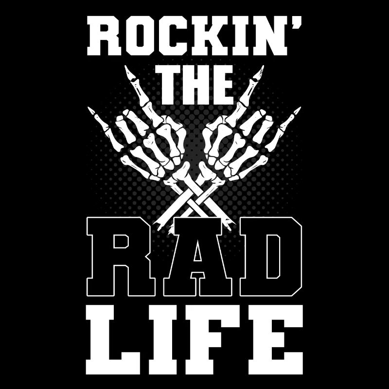 Rockin' The Rad Life Radiology Tech Rad Technician