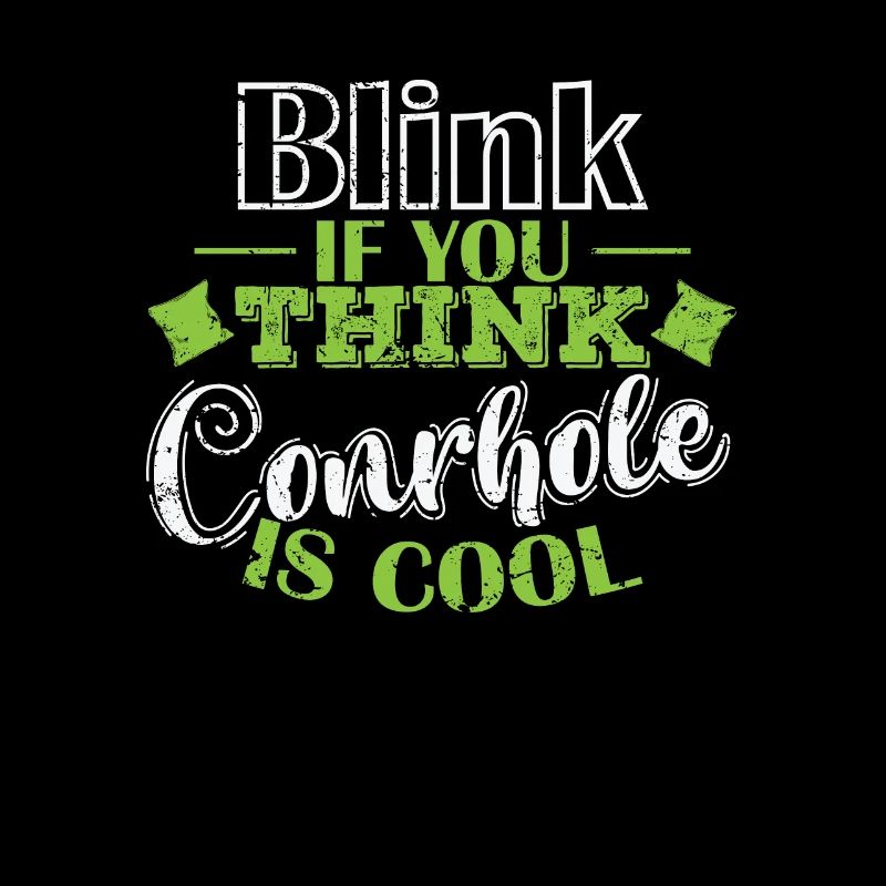 Blink if you think cornhole is cool game