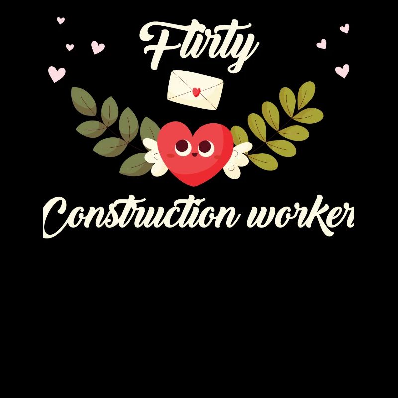 Travailleur de la construction coquette