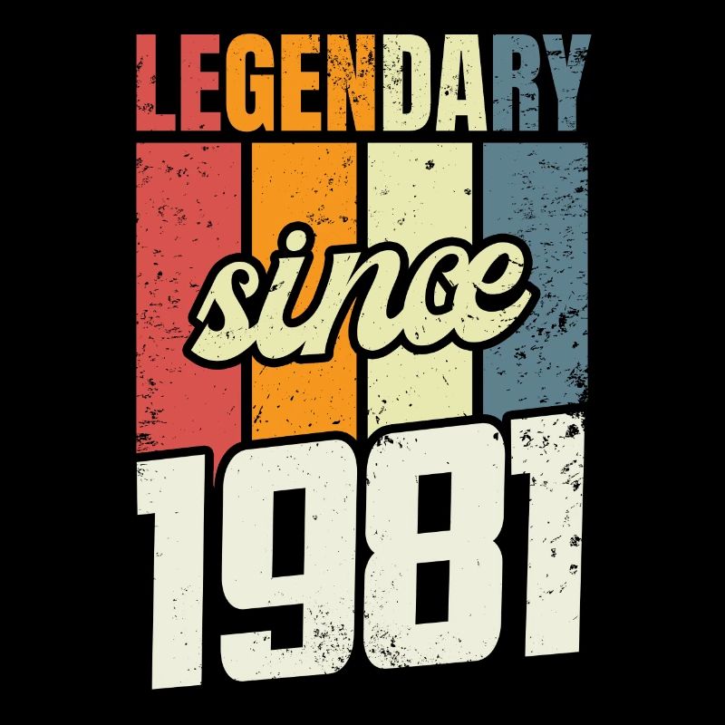 42e anniversaire Niveau 42 ans 1981 Cadeau de décoration