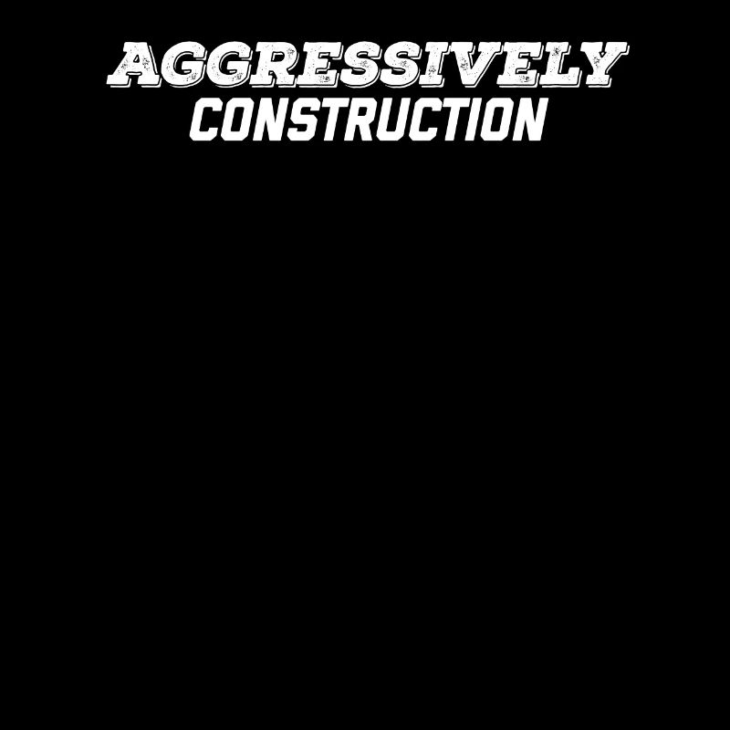 aggressiver Bauarbeiter