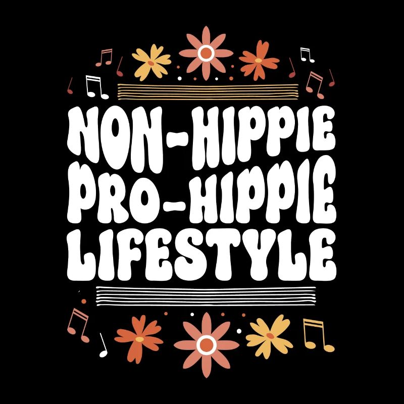 Nicht-Hippie - Pro-Hippie Lebensstil - Hippie