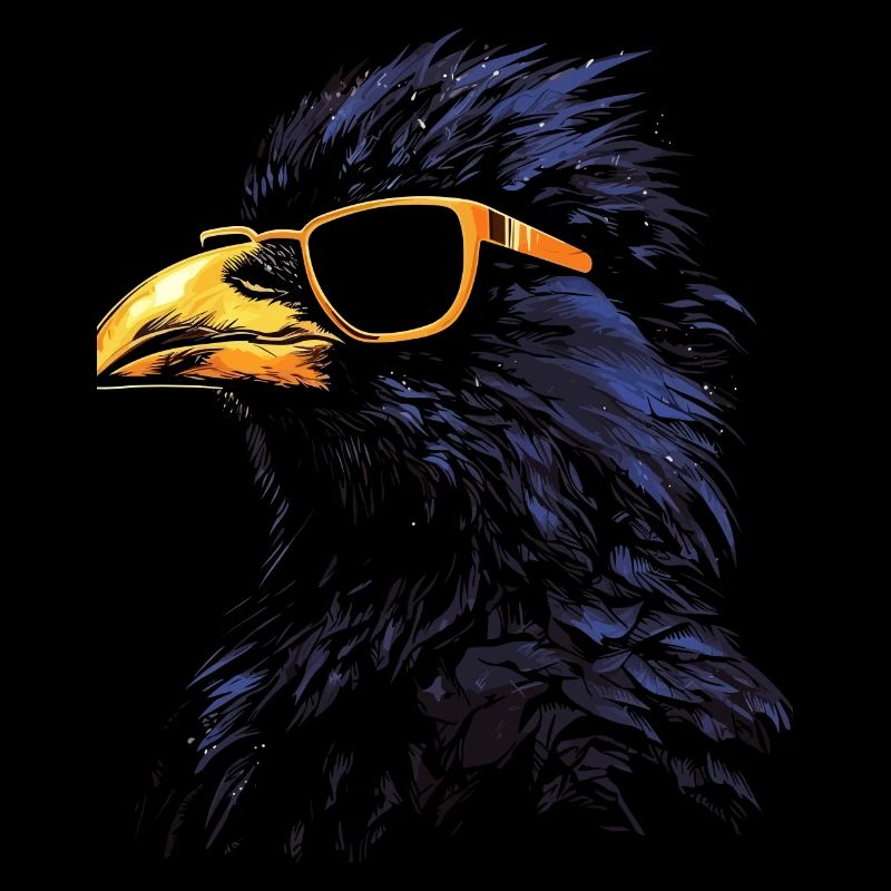 Lunettes de soleil corbeau