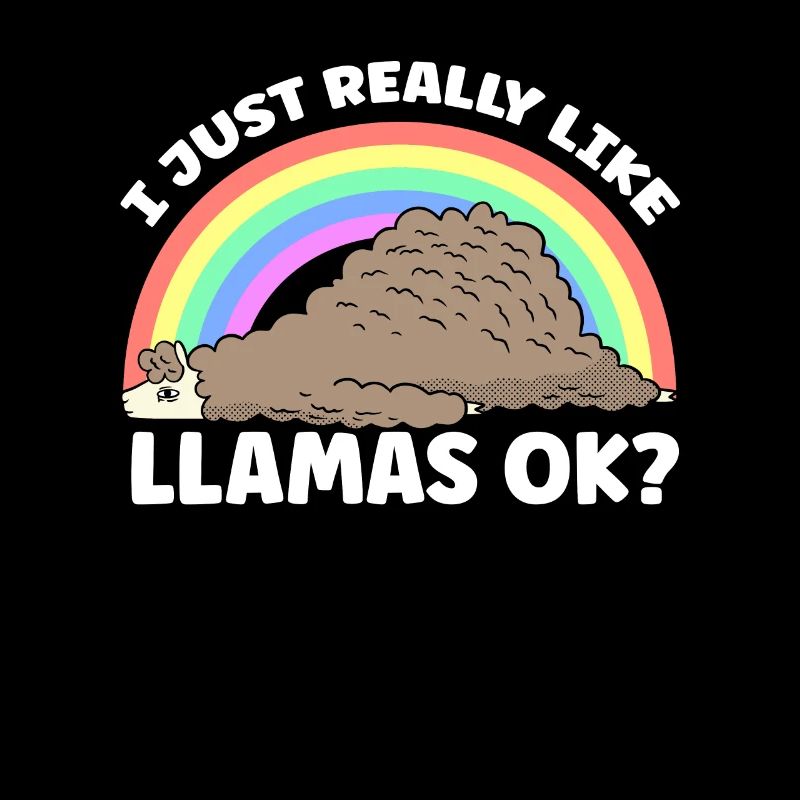 Ich Mag Lamas Einfach Sehr Lama Llama Tier