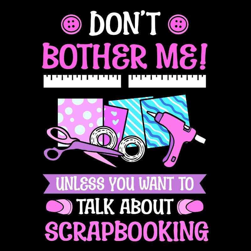 Ne me dérangez pas! Parlez de scrapbooking