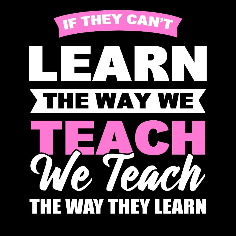 S’ils ne peuvent pas apprendre comme nous le pouvons