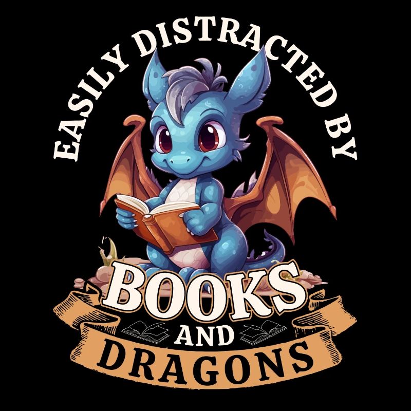Easily Distracted By Books And Dragons: Dragons