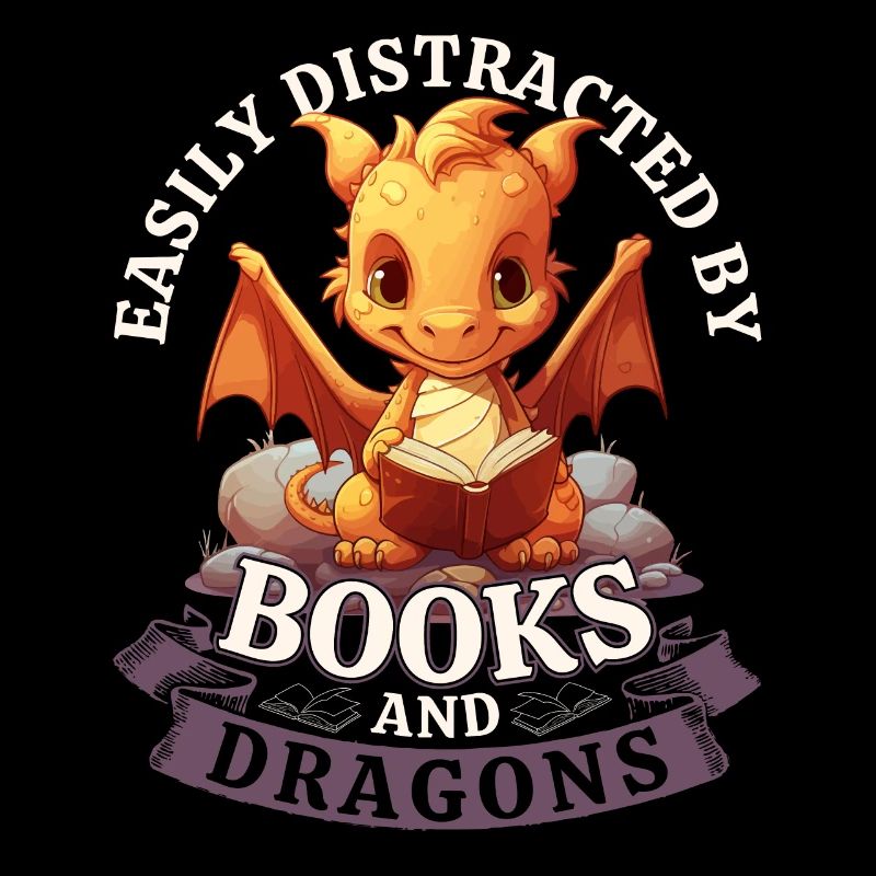Easily Distracted By Books And Dragons: Dragons