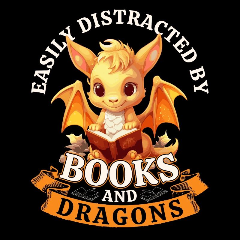 Easily Distracted By Books And Dragons: Dragons