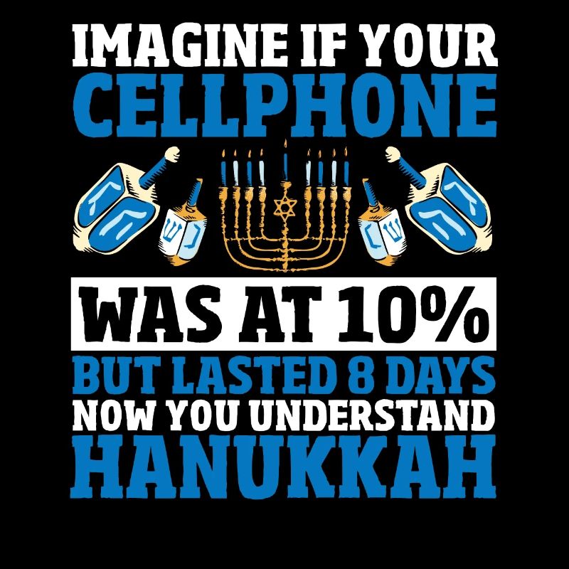 Vacances d’hiver Hanoukka Menorah juive de Hanoukka