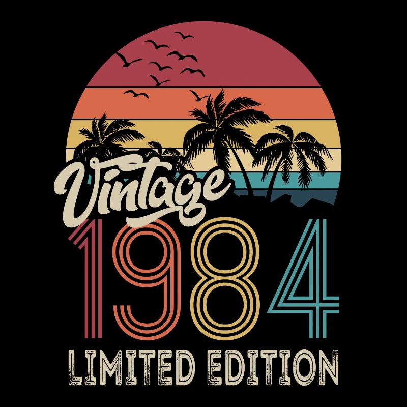 40. Geburtstag 1984 Limited Edition Retro Geschenk