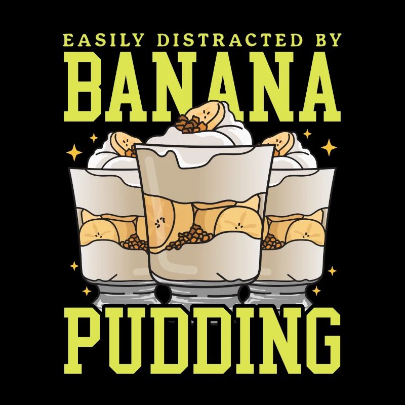 Bananenpudding Bananen Pudding Geschenk