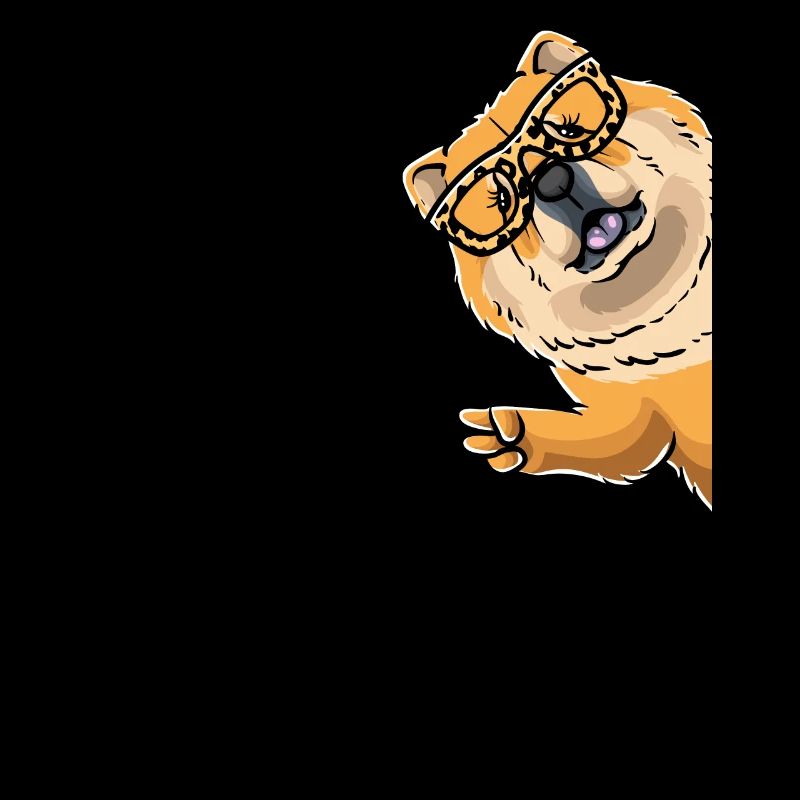Chow-chow-hund Von Der Seite