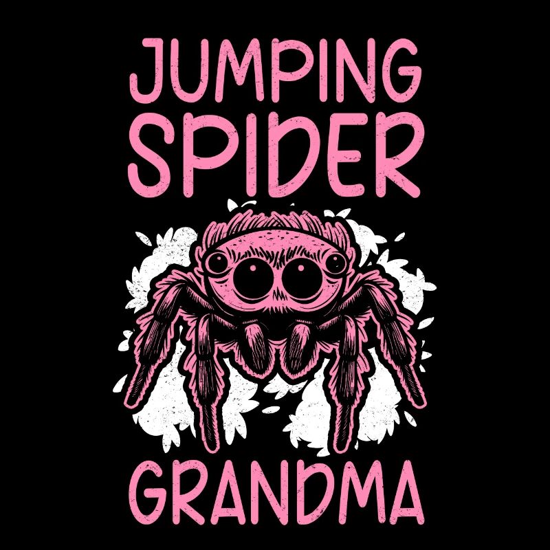 Jumping Spider Grandma Jumping Spiders Gift