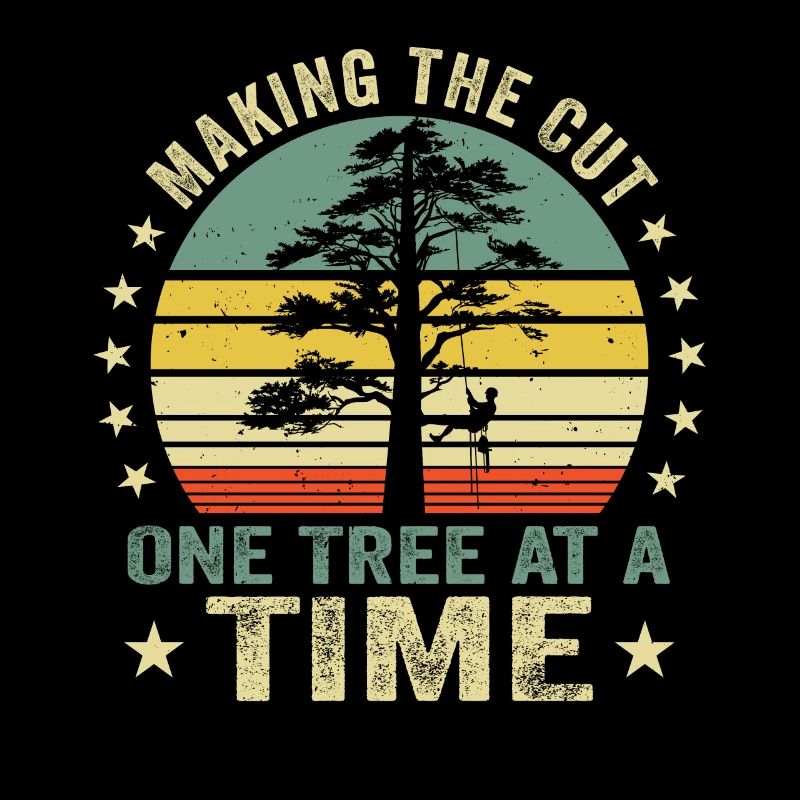 Arborist Baumpfleger Baumkletterer Baumklettern