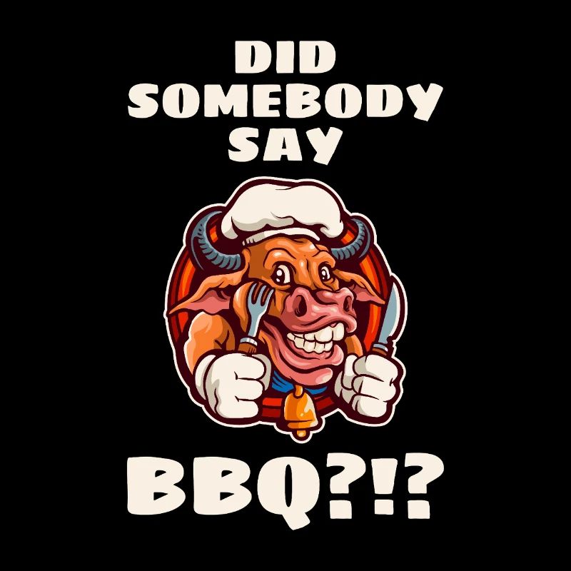 BBQ vache drôle de dicton