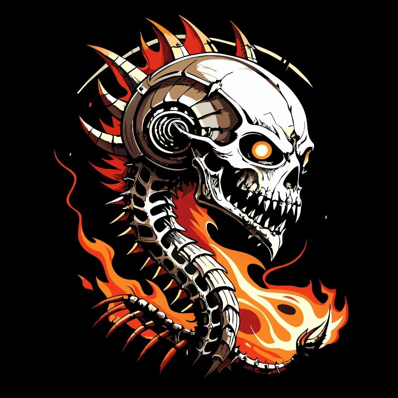 Dragon Skull // Skull Dragon // Fire FS0035