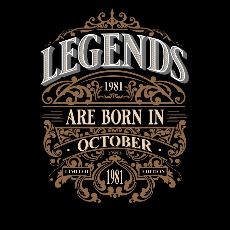 1981 Octobre Naissance Anniversaire Année de naissance