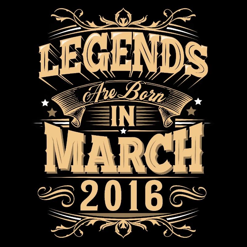 Mars 2016 Anniversaire Légende