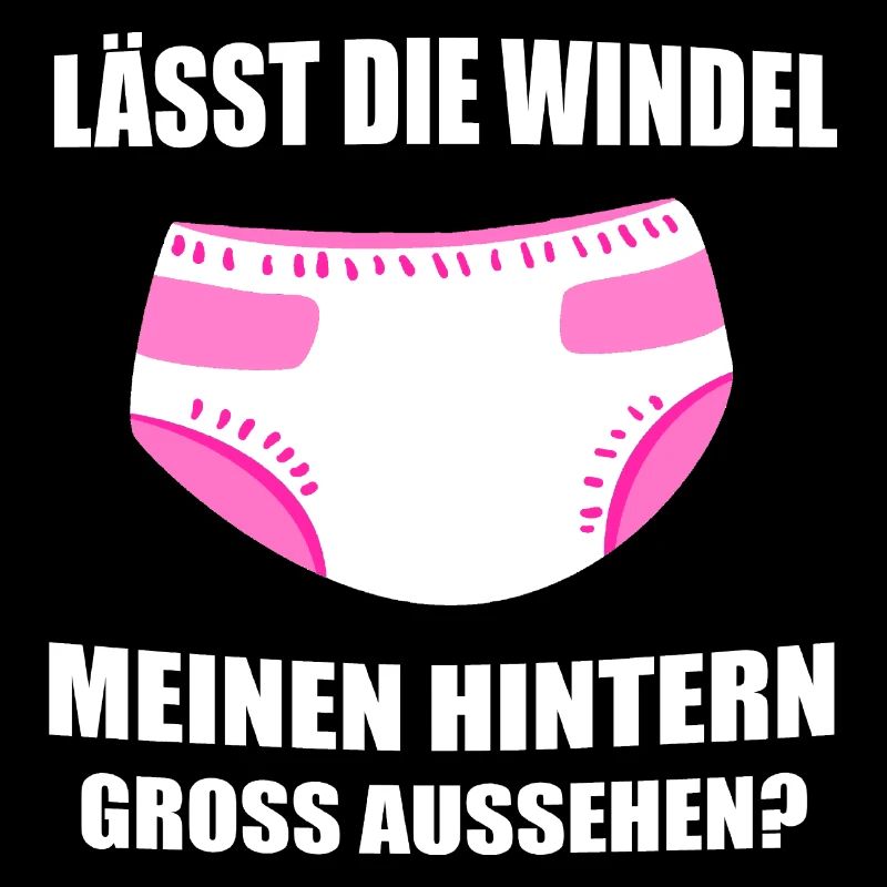 ABDL Mädchen Windel Diaper Geschenk