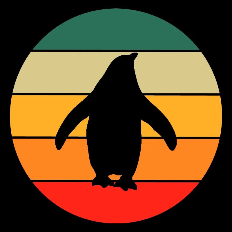 Retro Pinguin