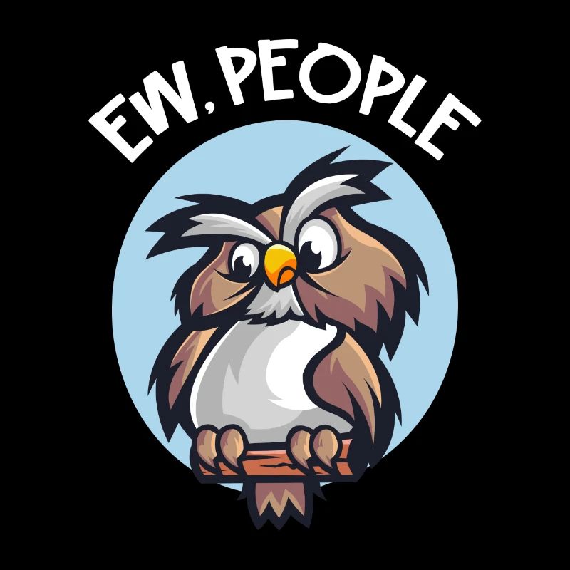 Ew People Lustige Comic Eule