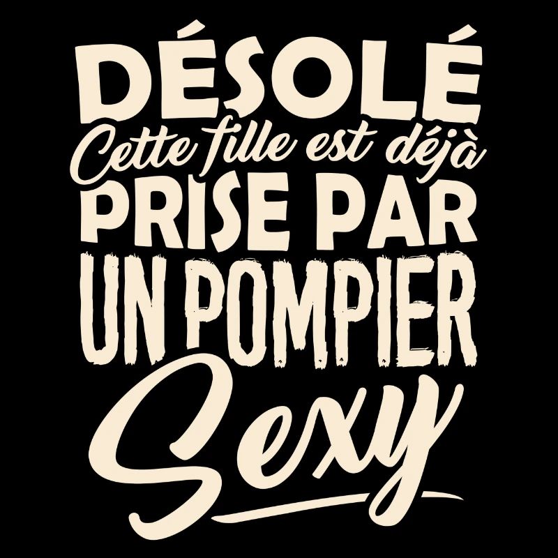 Tshirt Sapeur-Pompier - prise par un Pompier Sexy