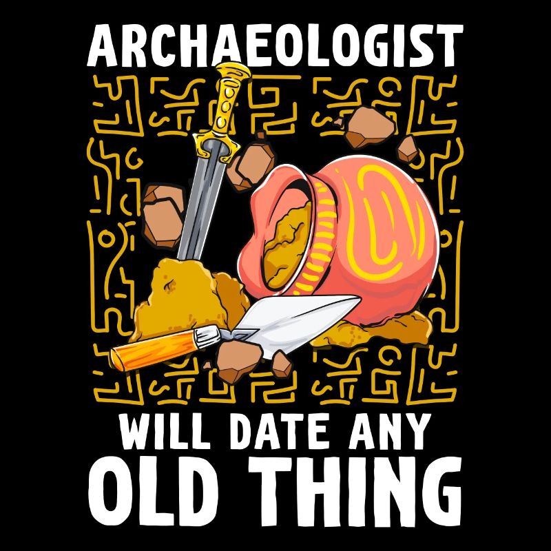 Archäologe wird jedes alte Ding lustig datieren