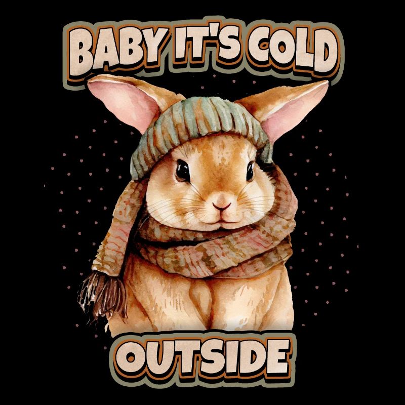 Rabbit Bunny Kawaii Illustration Funny Saying