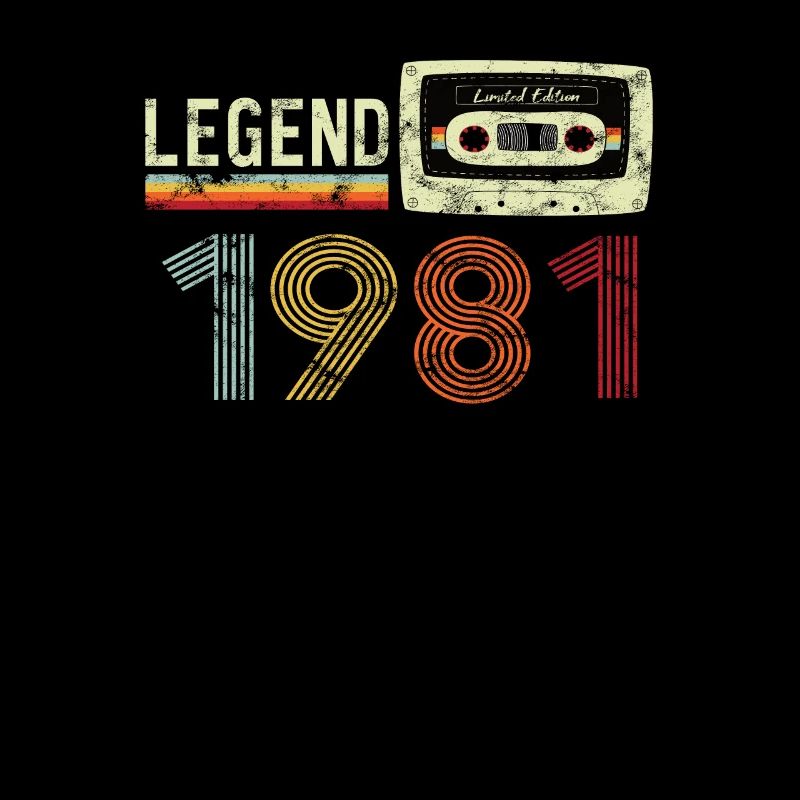 1981 Geburtstag Vintage Cassette