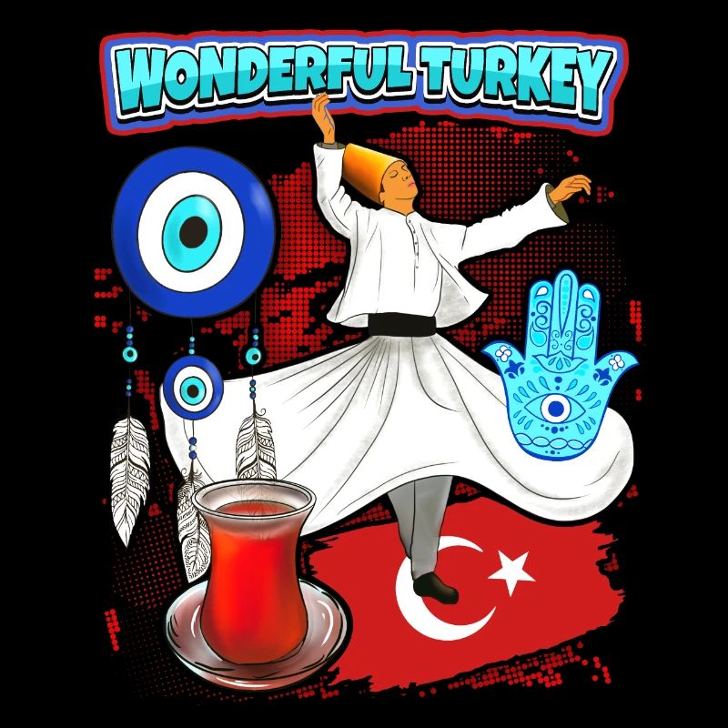 Turkey, Dervishes, Turkish Tea, Turkish Eye
