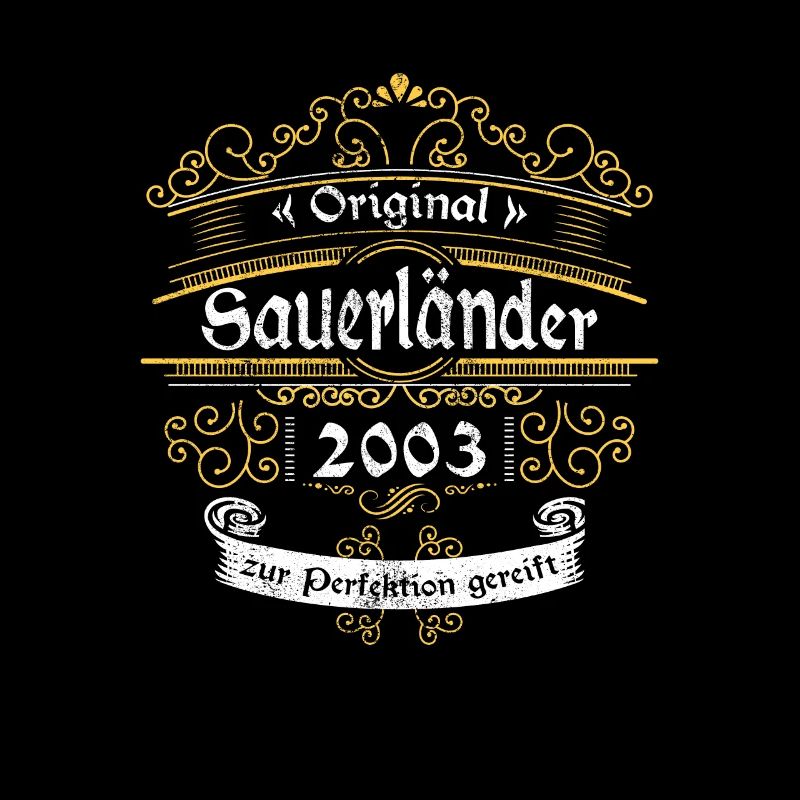 2003 Geburtstag Sauerländer Original Whiskey