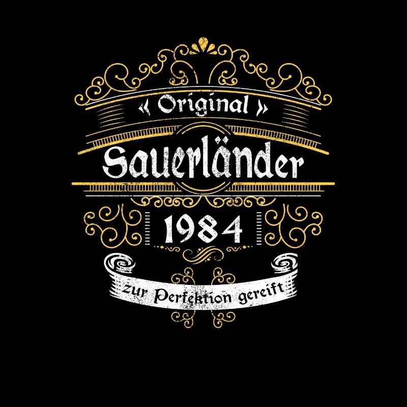 1984 Geburtstag Sauerländer Original Whiskey