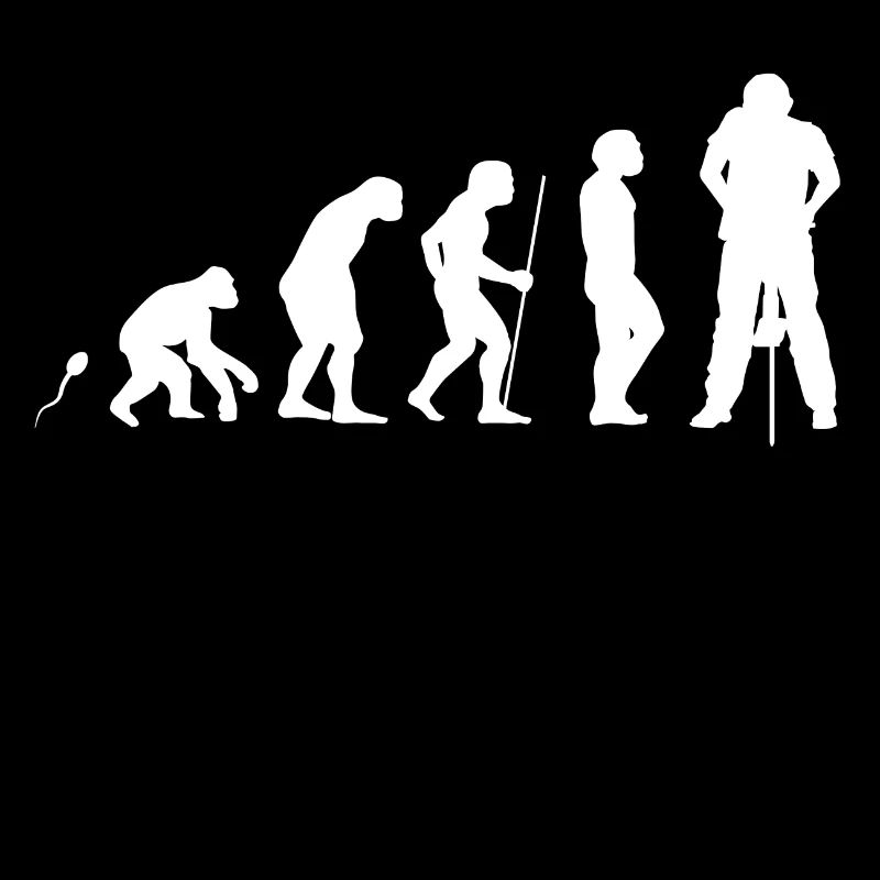 Presslufthammer Evolution Fun Shirt