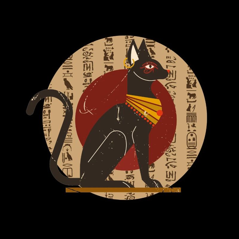 Sphinx chat d’Egypte Egypt Cercle