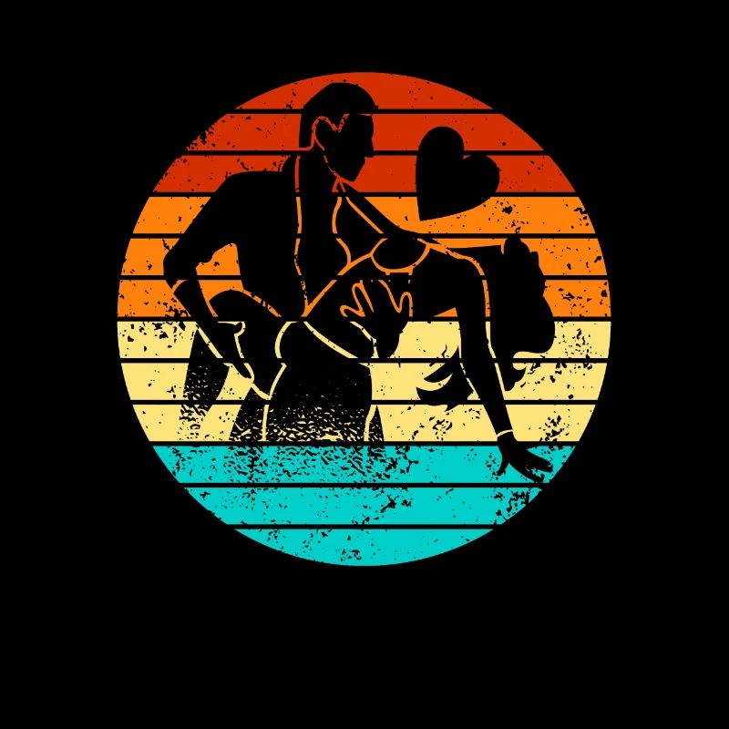 Danse Salsa Danseur Salsa Danse Sunset