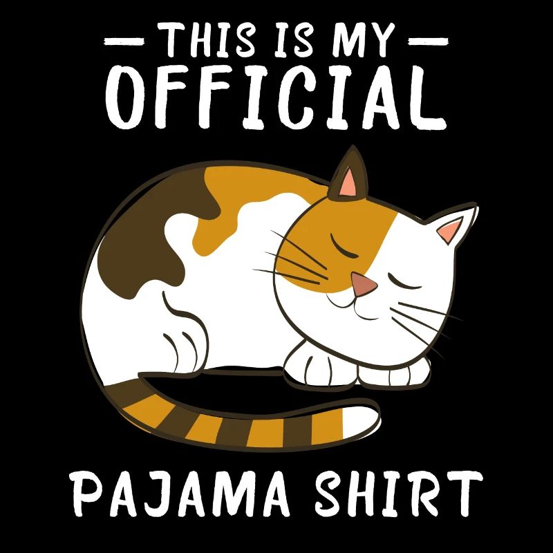 T-shirts de chat pyjama
