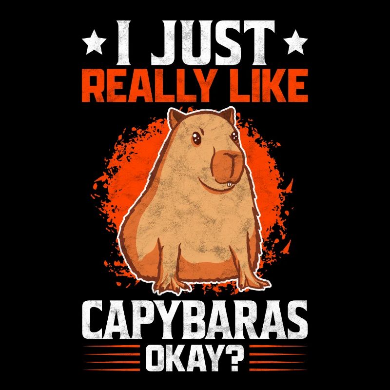 J’aime le sort du cochon d’eau de Capybara