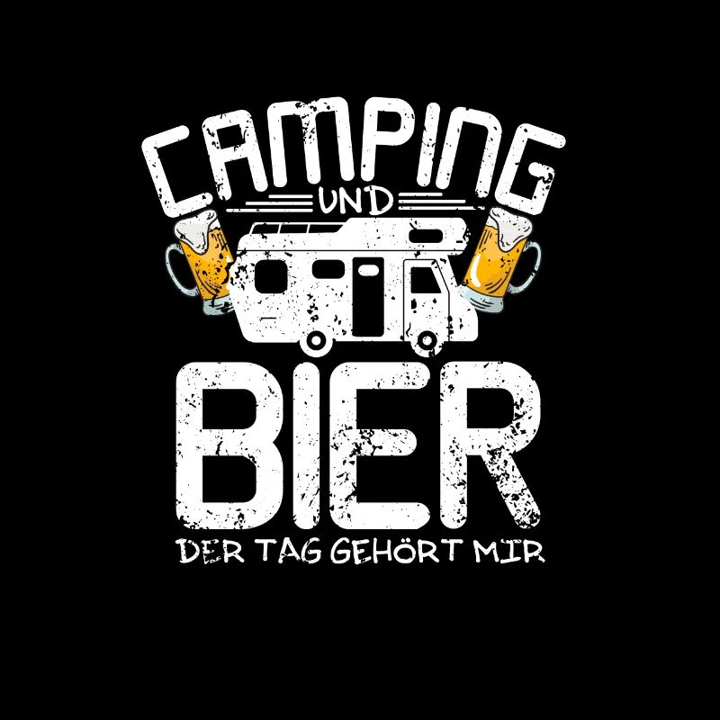 Camping Bier Spruch