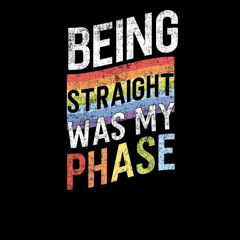 LGBT Pride Rainbow Being Straight