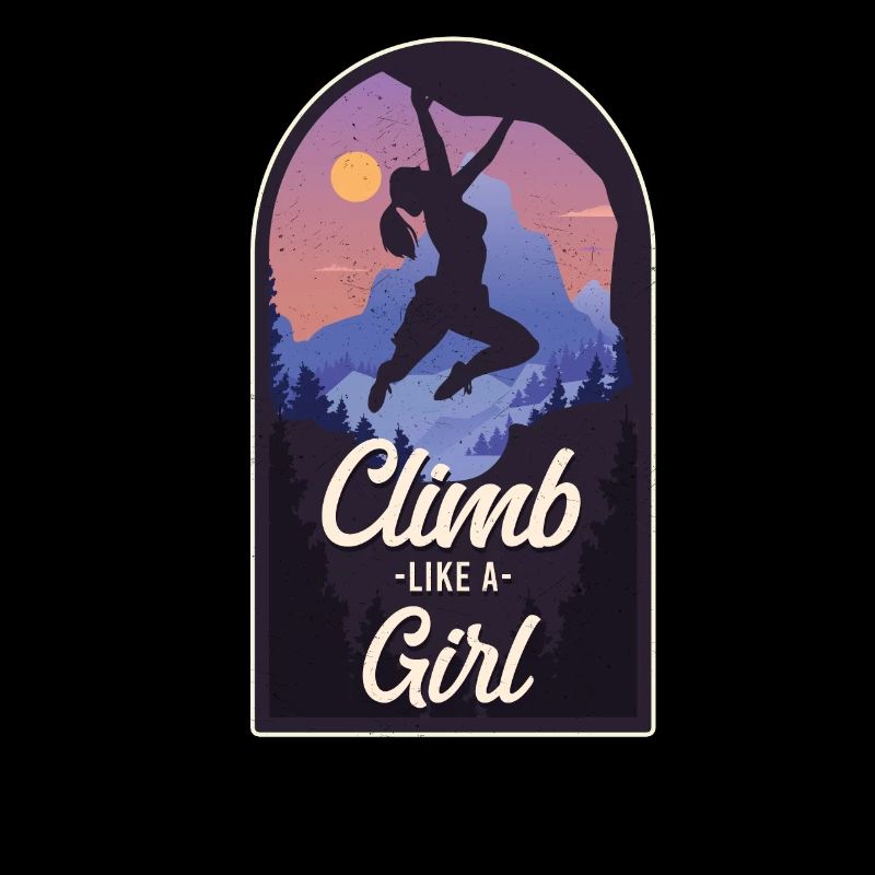 Rock Climbing Climber Climb Like A