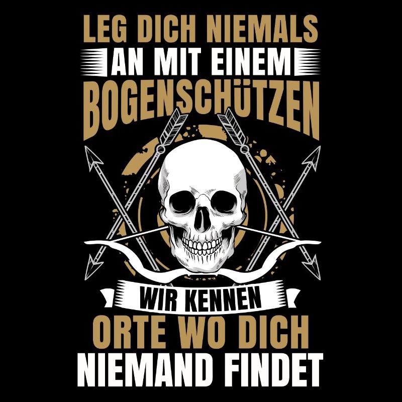 Bogenschießen Bogenschütze Geschenk Pfeil Bogen
