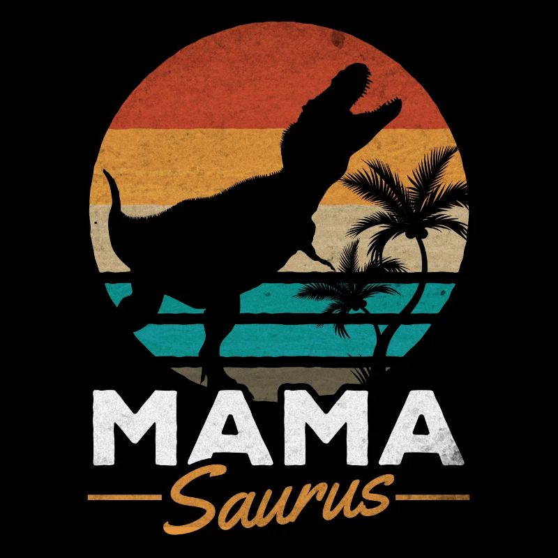 Mama Saurus Rex Mama Dinosaurier Familie Mama Dino