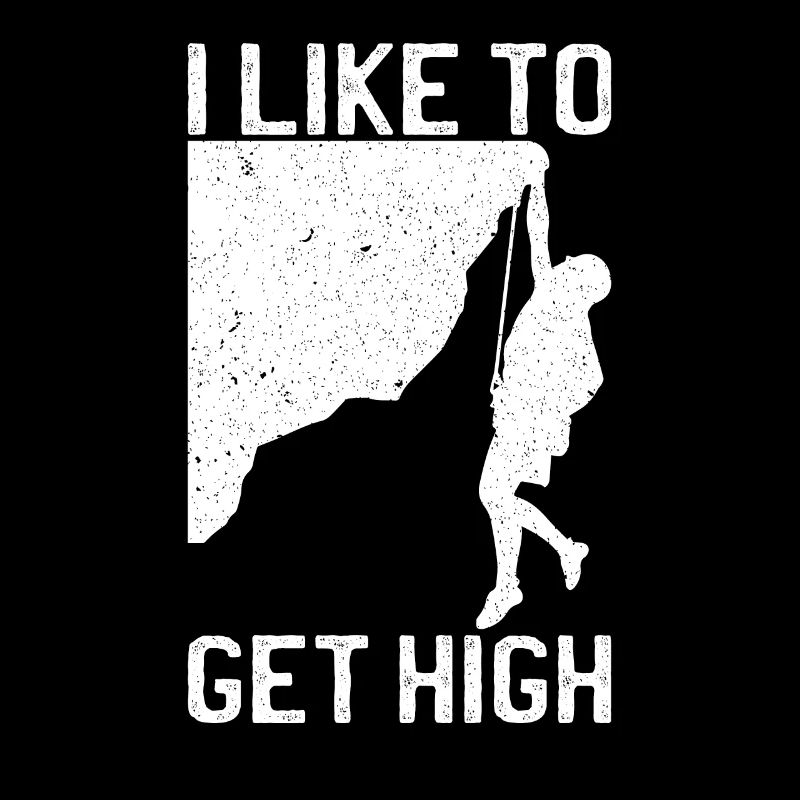 Bouldern Kletterer Like To Get High Klettern